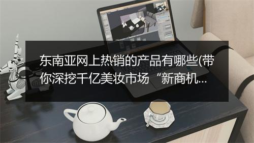 东南亚网上热销的产品有哪些(带你深挖千亿美妆市场“新商机”)