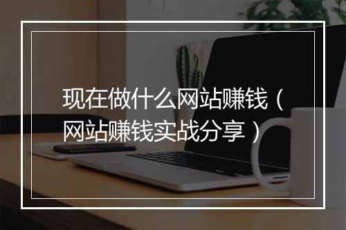 现在做什么网站赚钱（网站赚钱实战分享）