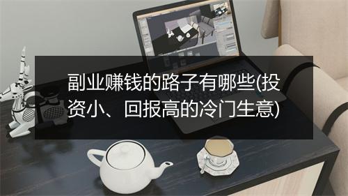 副业赚钱的路子有哪些(投资小、回报高的冷门生意)