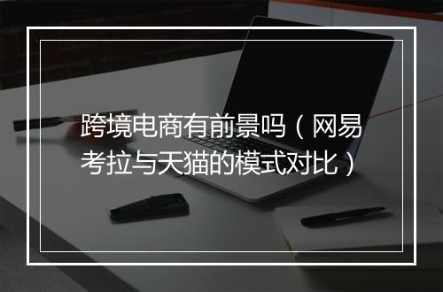 跨境电商有前景吗（网易考拉与天猫的模式对比）