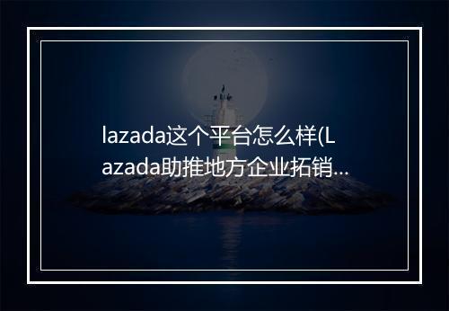 lazada这个平台怎么样(Lazada助推地方企业拓销东南亚市场)
