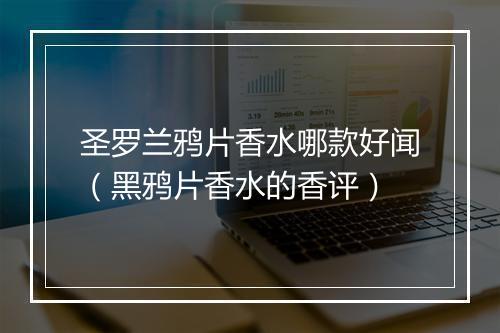 圣罗兰鸦片香水哪款好闻（黑鸦片香水的香评）