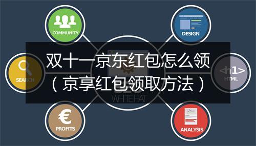 双十一京东红包怎么领（京享红包领取方法）