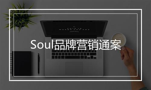 Soul品牌营销通案