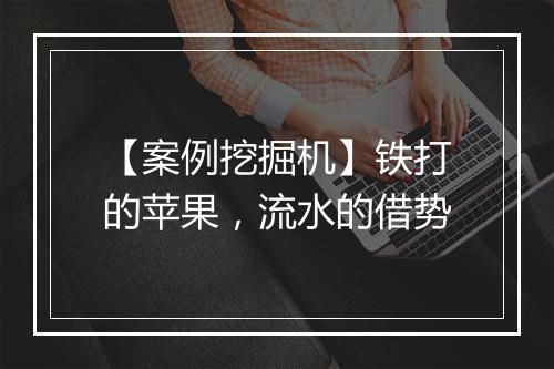 【案例挖掘机】铁打的苹果，流水的借势