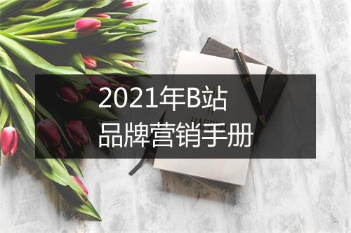 2021年B站品牌营销手册