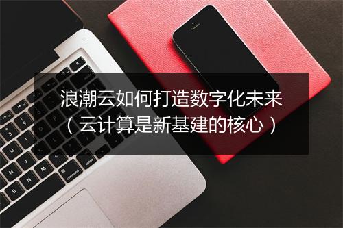 浪潮云如何打造数字化未来（云计算是新基建的核心）