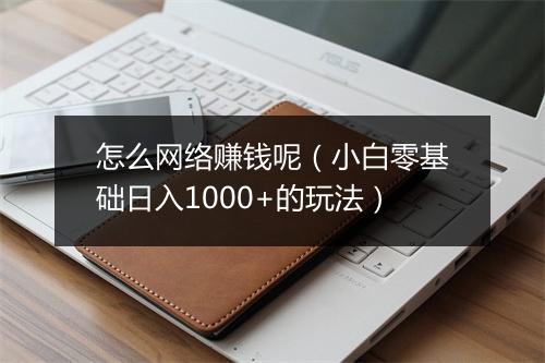 怎么网络赚钱呢（小白零基础日入1000+的玩法）