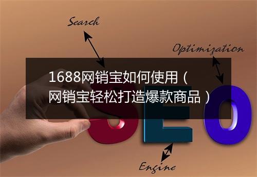 1688网销宝如何使用（网销宝轻松打造爆款商品）