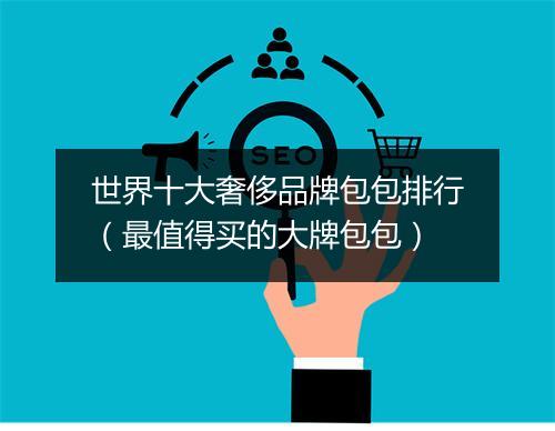 世界十大奢侈品牌包包排行（最值得买的大牌包包）