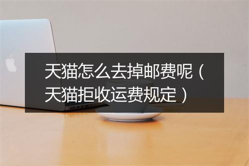 天猫怎么去掉邮费呢（天猫拒收运费规定）