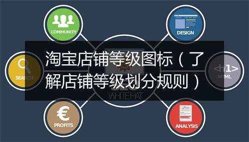 淘宝店铺等级图标（了解店铺等级划分规则）