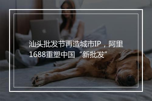 汕头批发节再造城市IP，阿里1688重塑中国“新批发”