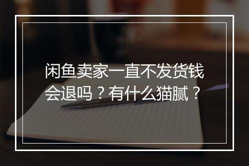 闲鱼卖家一直不发货钱会退吗？有什么猫腻？