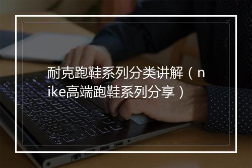 耐克跑鞋系列分类讲解（nike高端跑鞋系列分享）