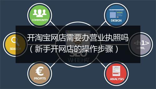 开淘宝网店需要办营业执照吗（新手开网店的操作步骤）