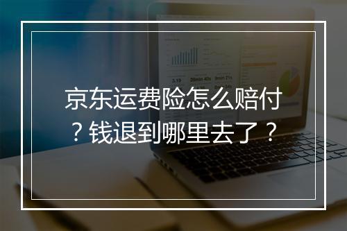 京东运费险怎么赔付？钱退到哪里去了？