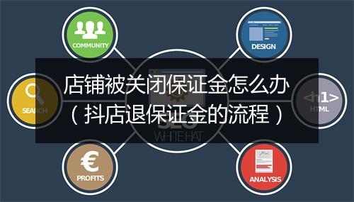 店铺被关闭保证金怎么办（抖店退保证金的流程）