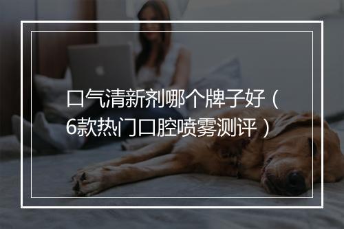 口气清新剂哪个牌子好（6款热门口腔喷雾测评）