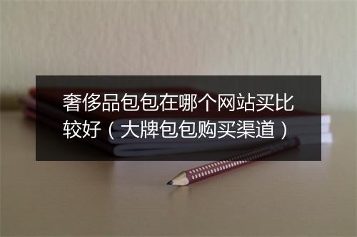 奢侈品包包在哪个网站买比较好（大牌包包购买渠道）