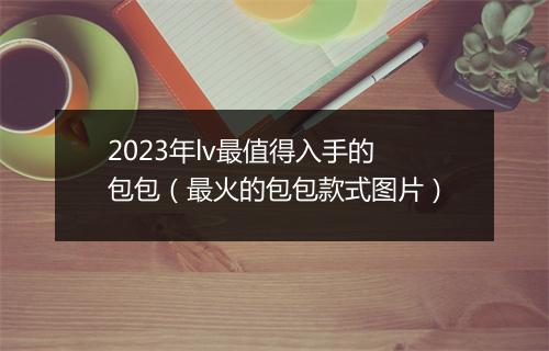 2023年lv最值得入手的包包（最火的包包款式图片）