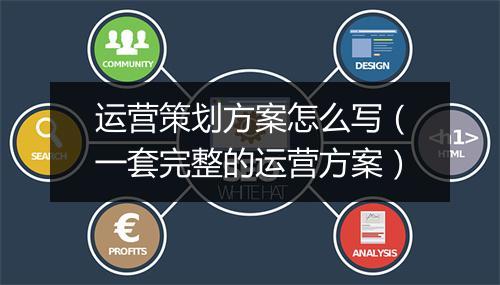 运营策划方案怎么写（一套完整的运营方案）