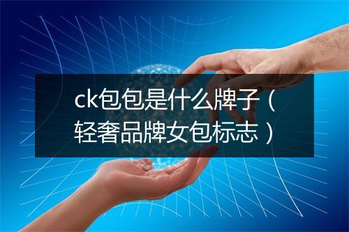 ck包包是什么牌子（轻奢品牌女包标志）