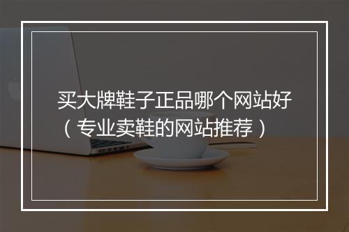 买大牌鞋子正品哪个网站好（专业卖鞋的网站推荐）