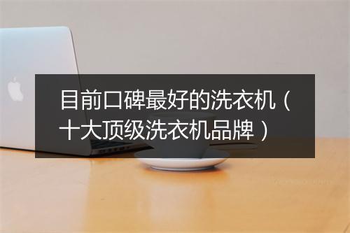 目前口碑最好的洗衣机（十大顶级洗衣机品牌）