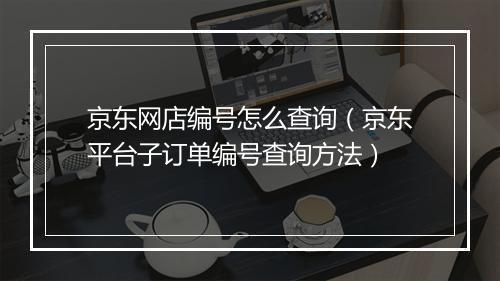 京东网店编号怎么查询（京东平台子订单编号查询方法）