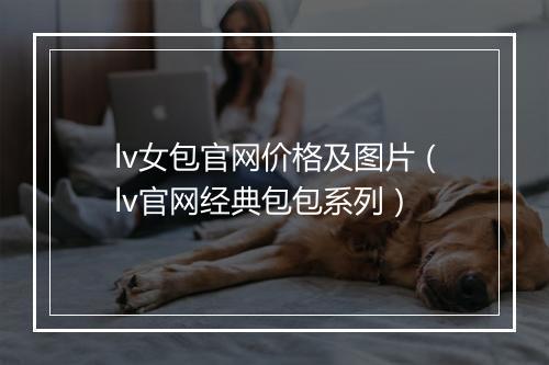 lv女包官网价格及图片（lv官网经典包包系列）