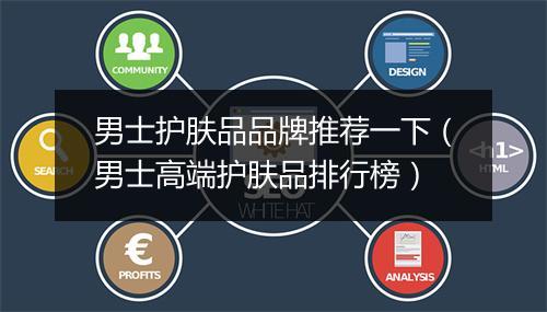 男士护肤品品牌推荐一下（男士高端护肤品排行榜）
