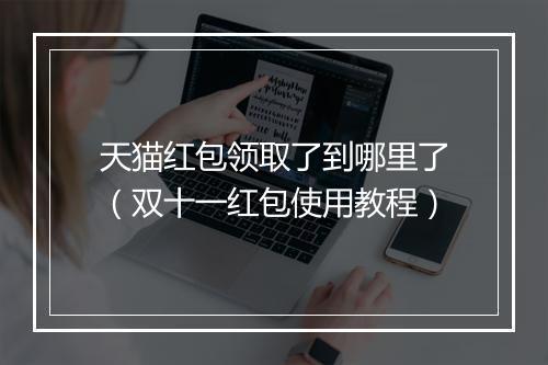 天猫红包领取了到哪里了（双十一红包使用教程）