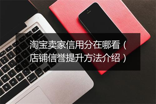 淘宝卖家信用分在哪看（店铺信誉提升方法介绍）