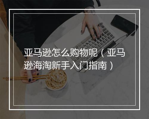 亚马逊怎么购物呢（亚马逊海淘新手入门指南）