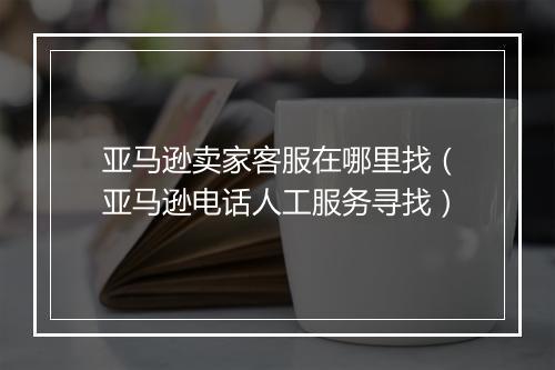 亚马逊卖家客服在哪里找（亚马逊电话人工服务寻找）