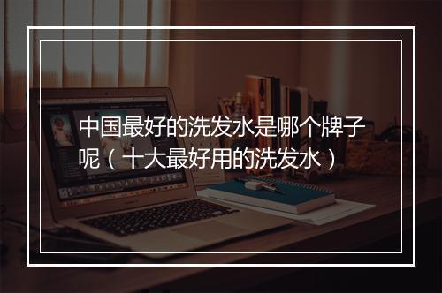 中国最好的洗发水是哪个牌子呢（十大最好用的洗发水）