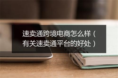 速卖通跨境电商怎么样（有关速卖通平台的好处）