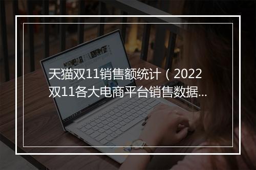 天猫双11销售额统计（2022双11各大电商平台销售数据）