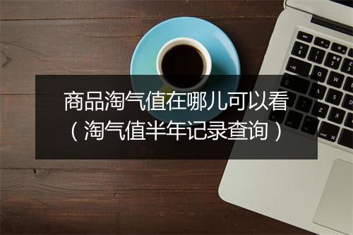 商品淘气值在哪儿可以看（淘气值半年记录查询）