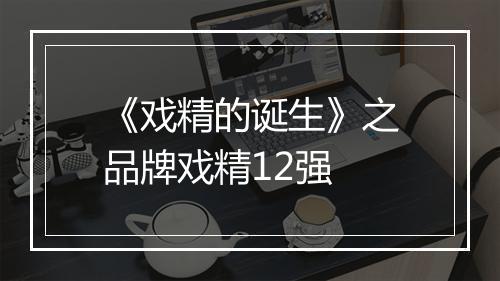 《戏精的诞生》之品牌戏精12强