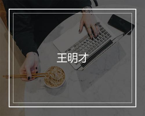王明才