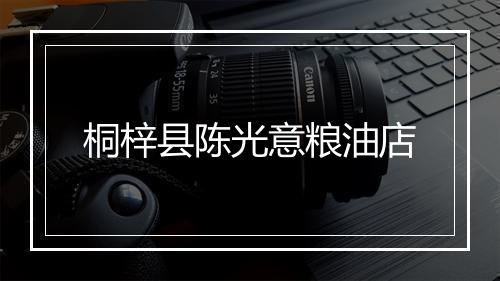 桐梓县陈光意粮油店