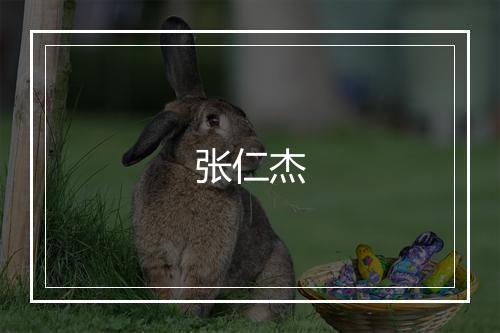 张仁杰