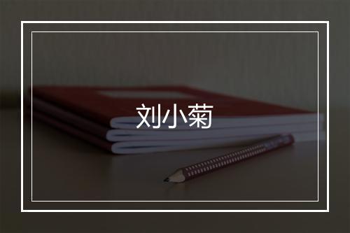 刘小菊