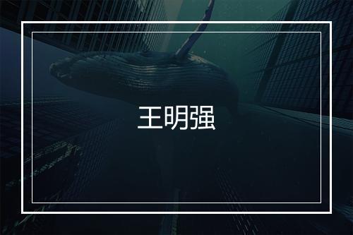 王明强