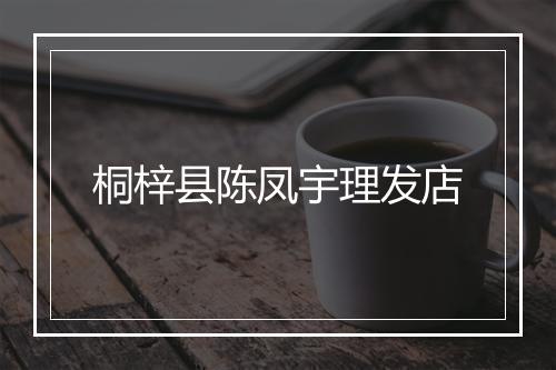 桐梓县陈凤宇理发店