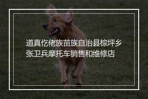 道真仡佬族苗族自治县棕坪乡张卫兵摩托车销售和维修店