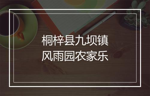 桐梓县九坝镇风雨园农家乐