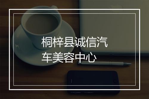 桐梓县诚信汽车美容中心